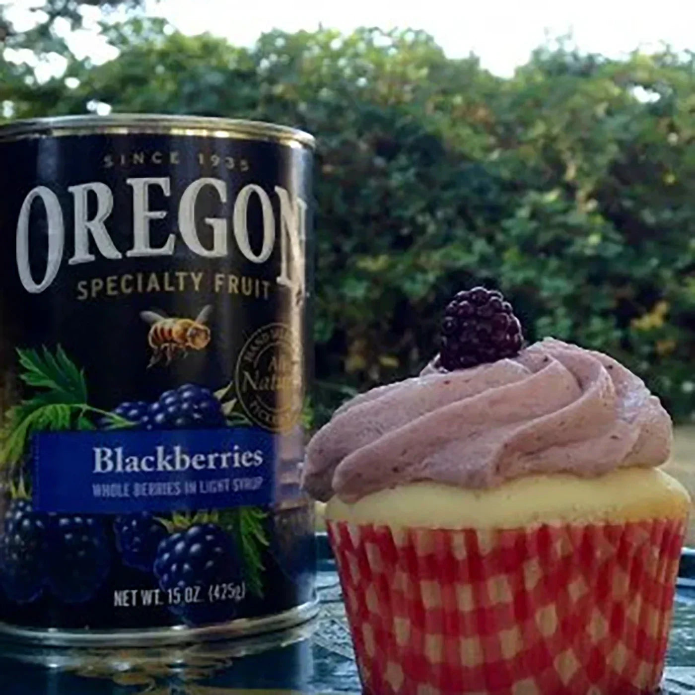 Blackberry Buttercream Frosting