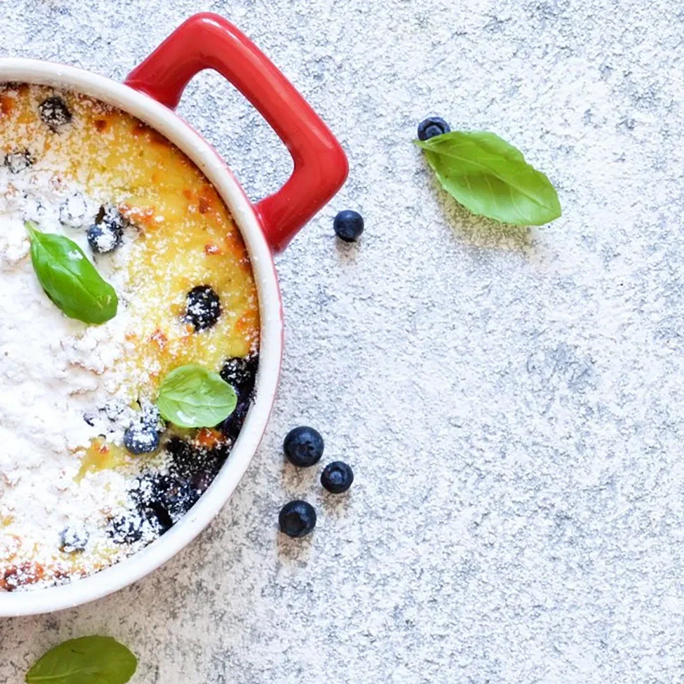Blueberry Custard