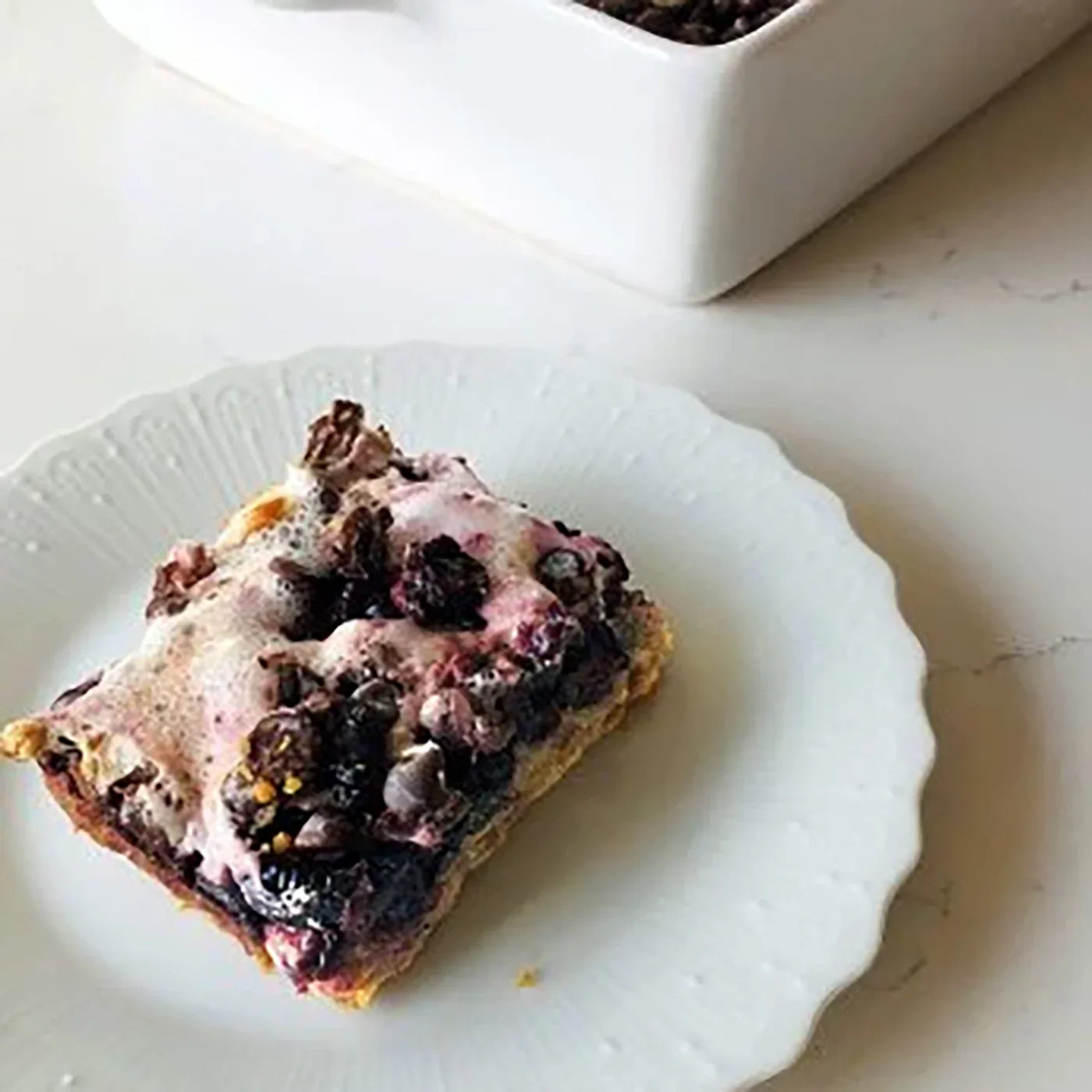 Dark Sweet Cherry Sweet S’mores Bars