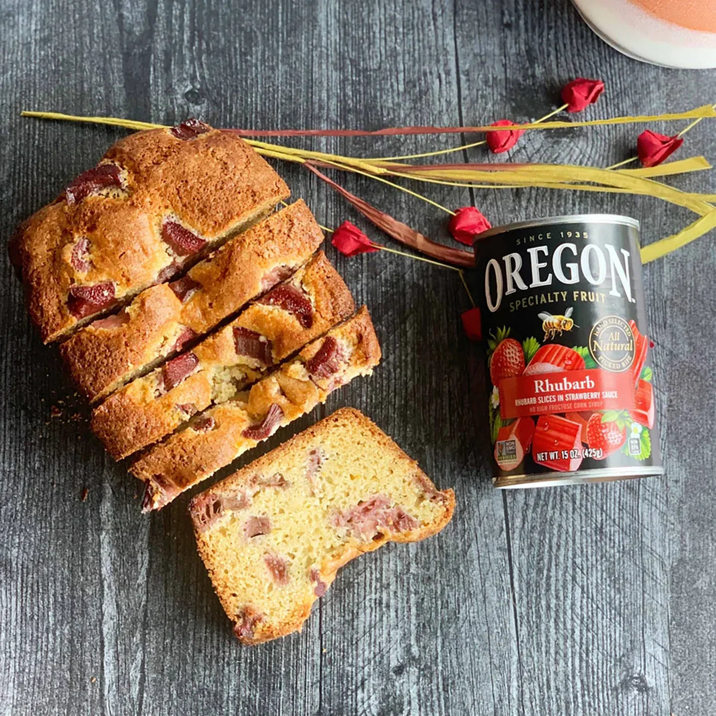 Rhubarb Quick Bread