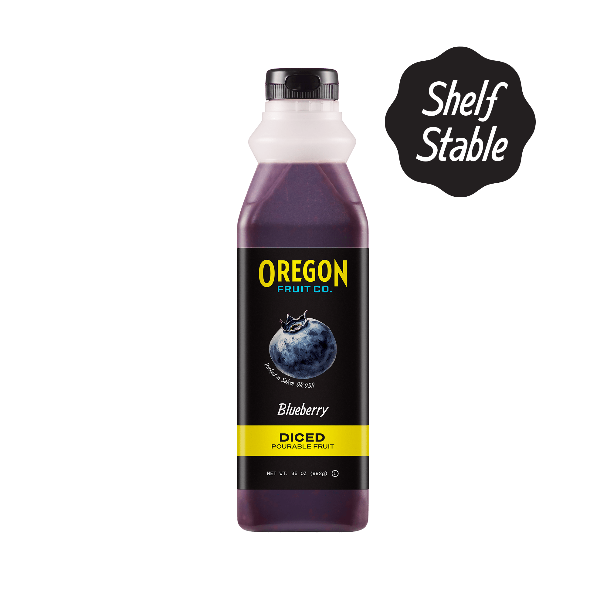 Blueberry Diced Pourable Fruit-Oregon Fruit Company