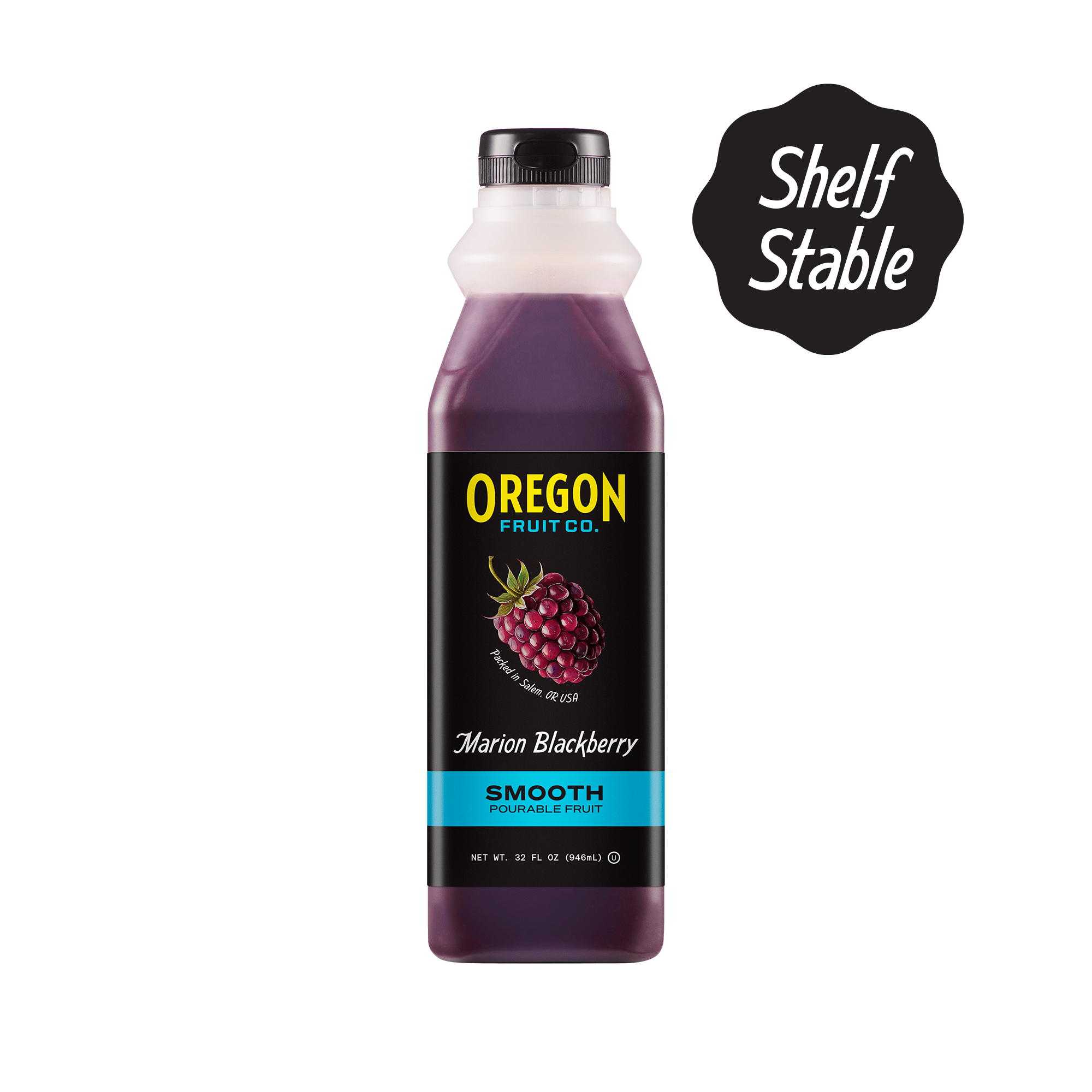 Marion Blackberry Smooth Pourable Fruit-Oregon Fruit Company
