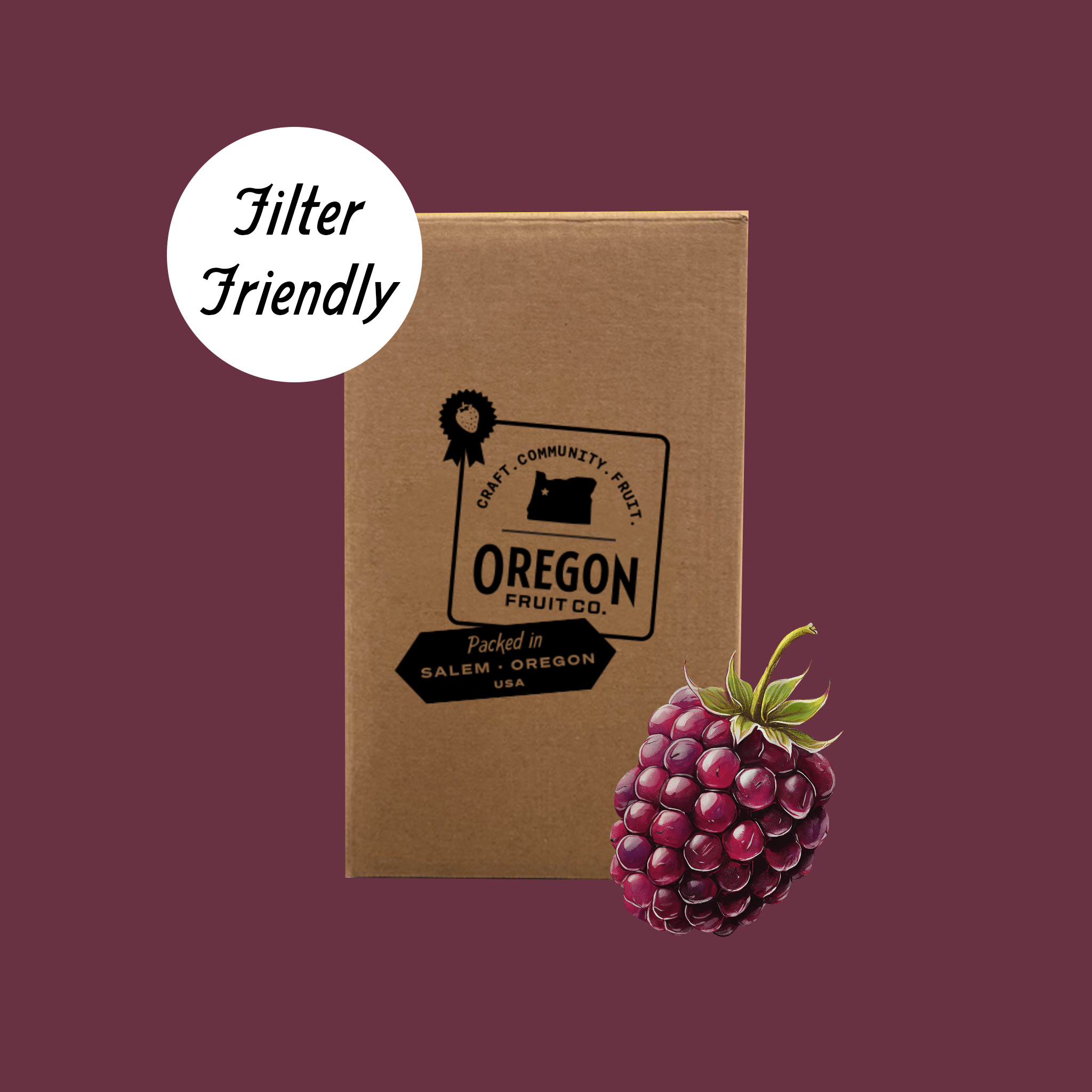 Filter-Friendly Marionberry Aseptic Puree