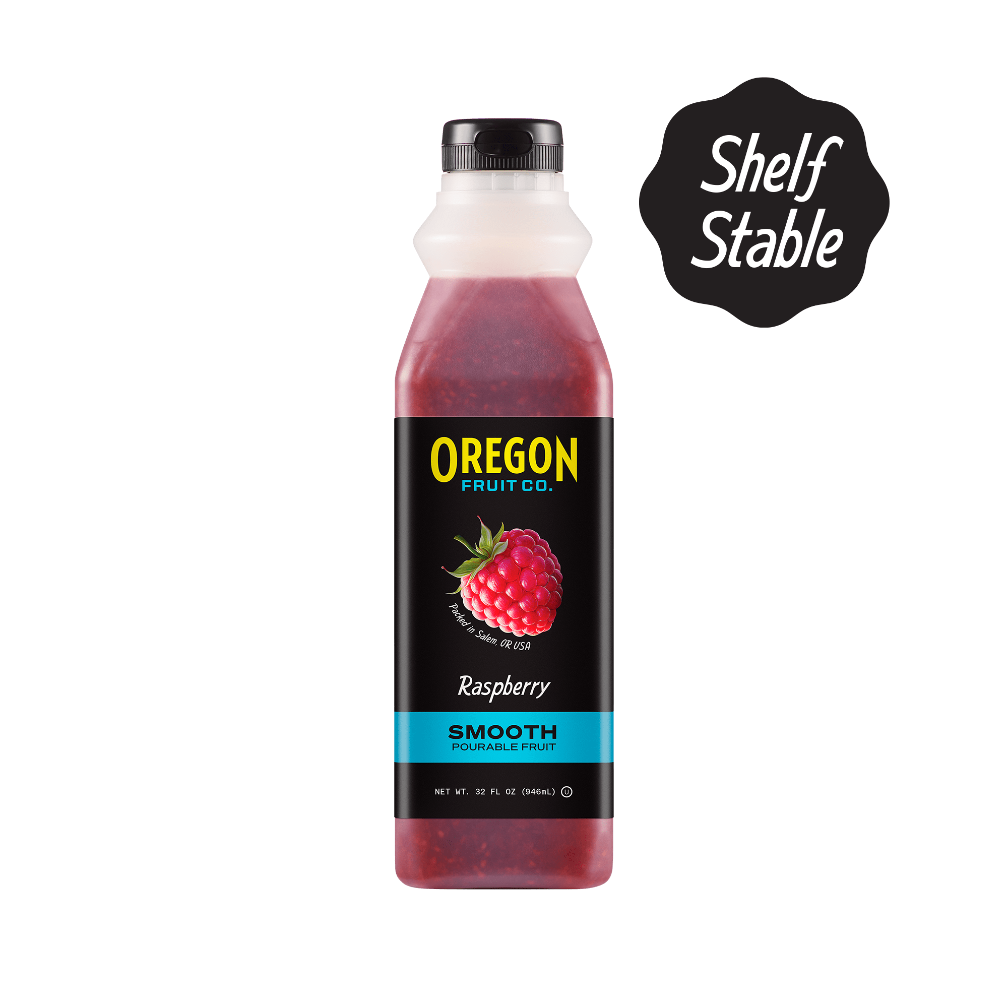 Raspberry Smooth Pourable Fruit-Oregon Fruit Company