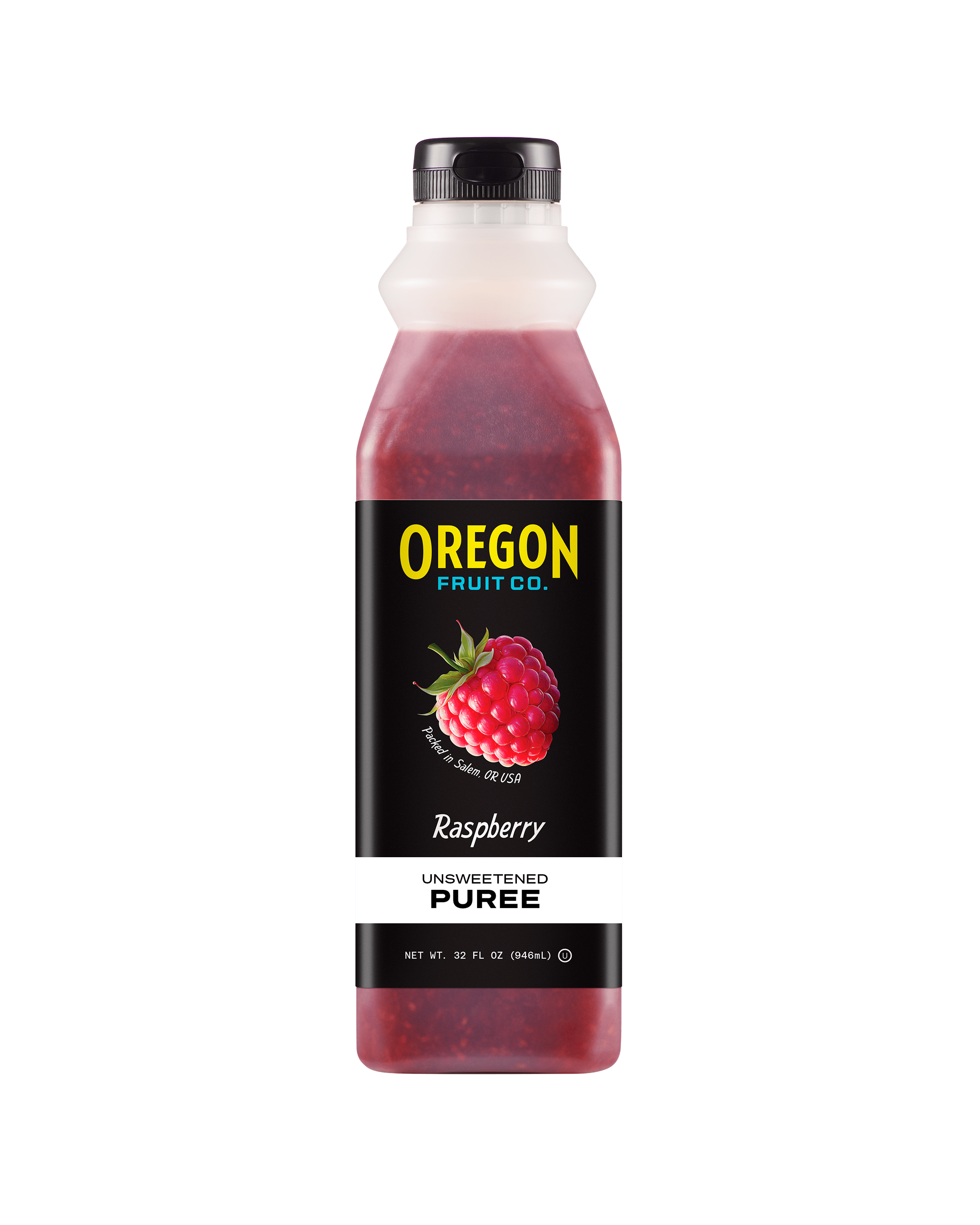 Oregon Fruit Co Unsweetened Raspberry Pourable Fruit