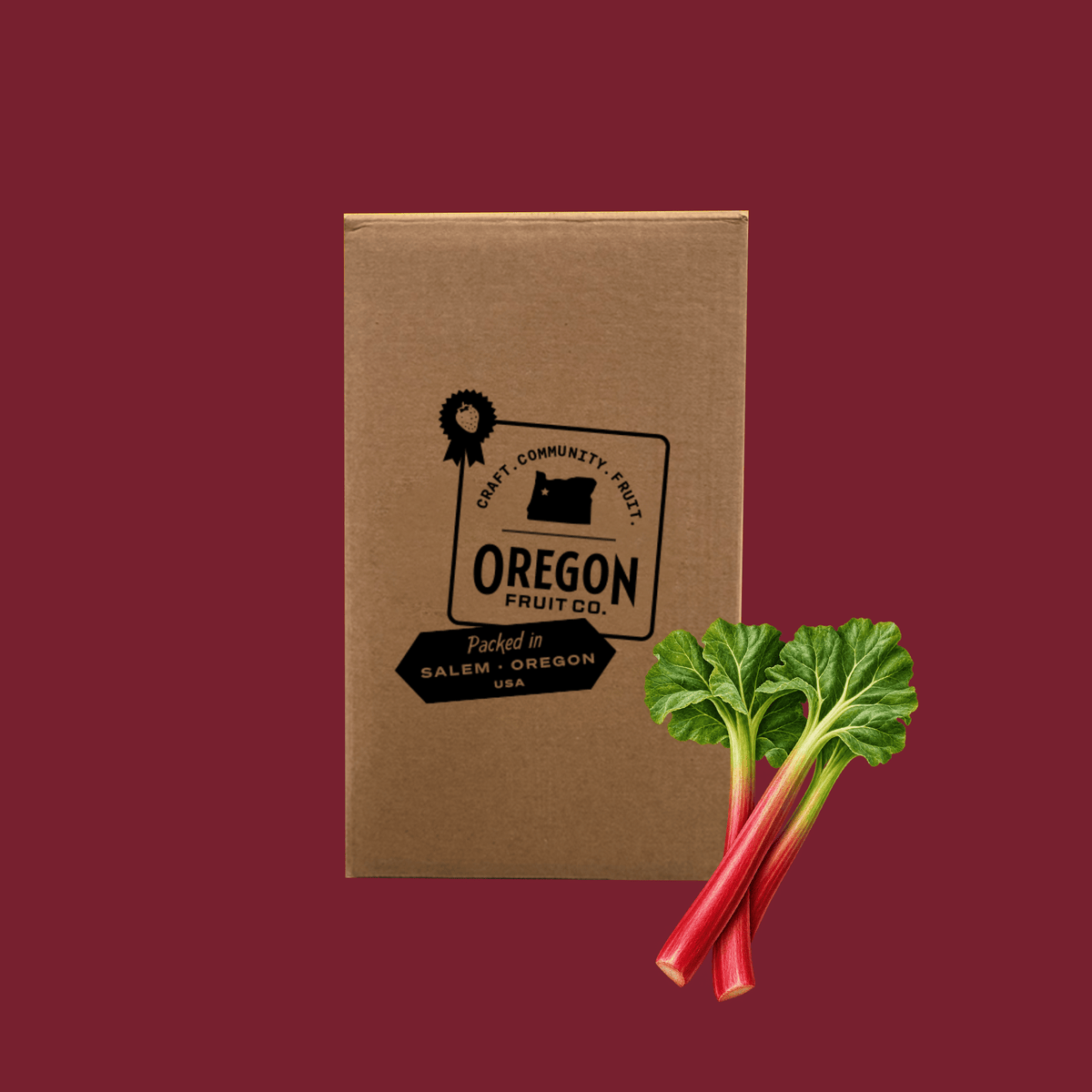 Oregon Fruit Company OBSOLETE Rhubarb Aseptic Puree Rhubarb Puree for Brewing, Sorbet and Sauce | Oregon Fruit