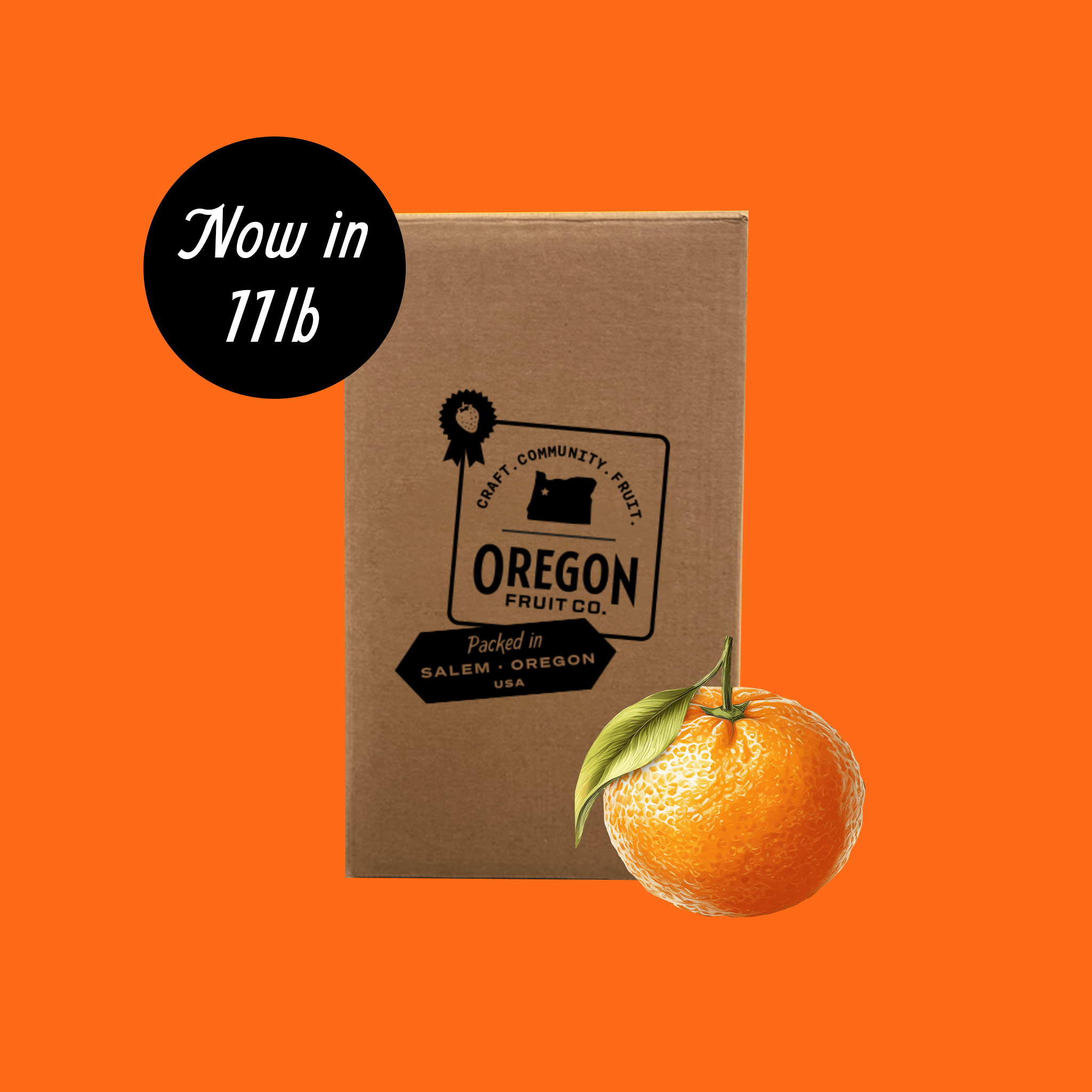 Box of Tangerine aseptic puree
