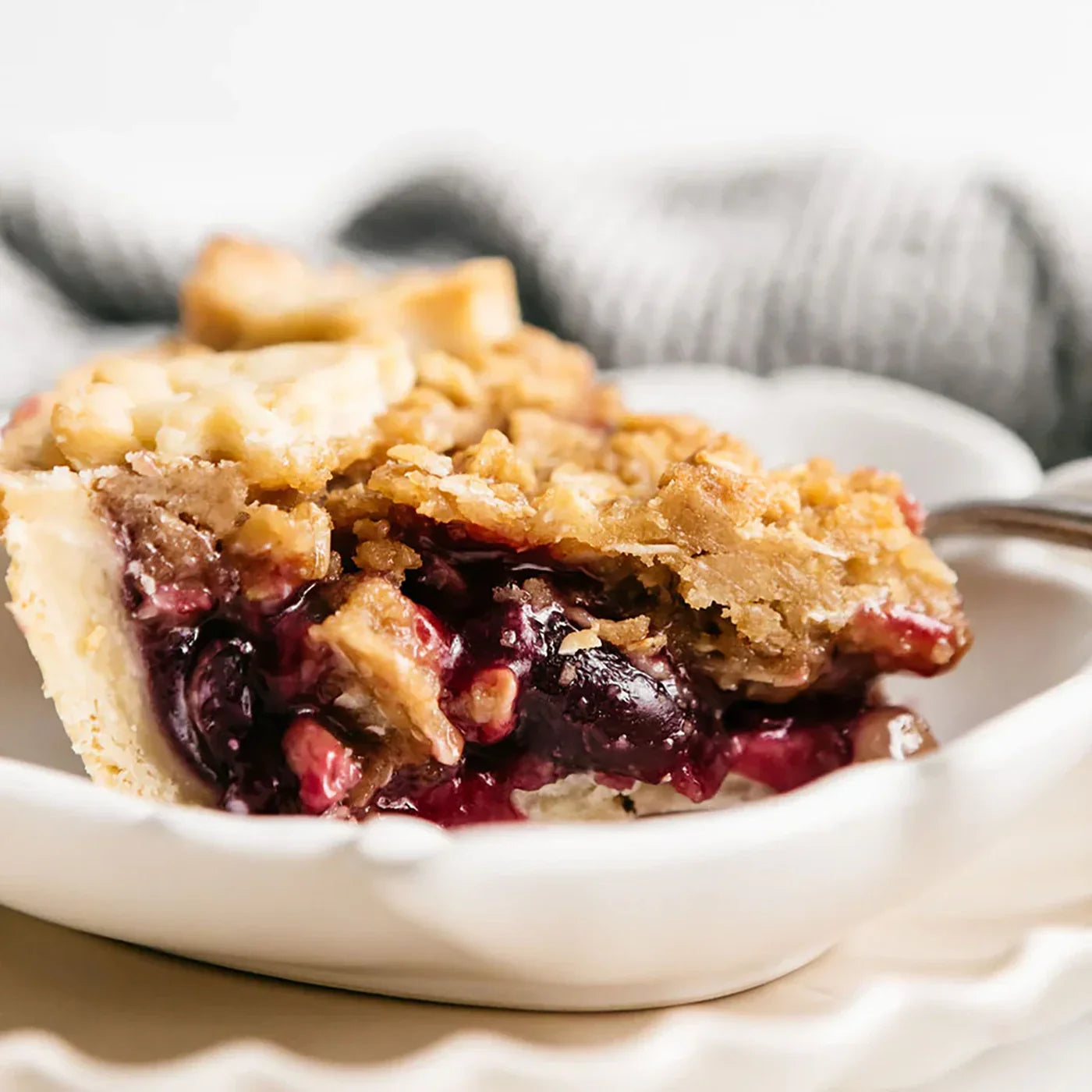 Cherry Streusel Pie