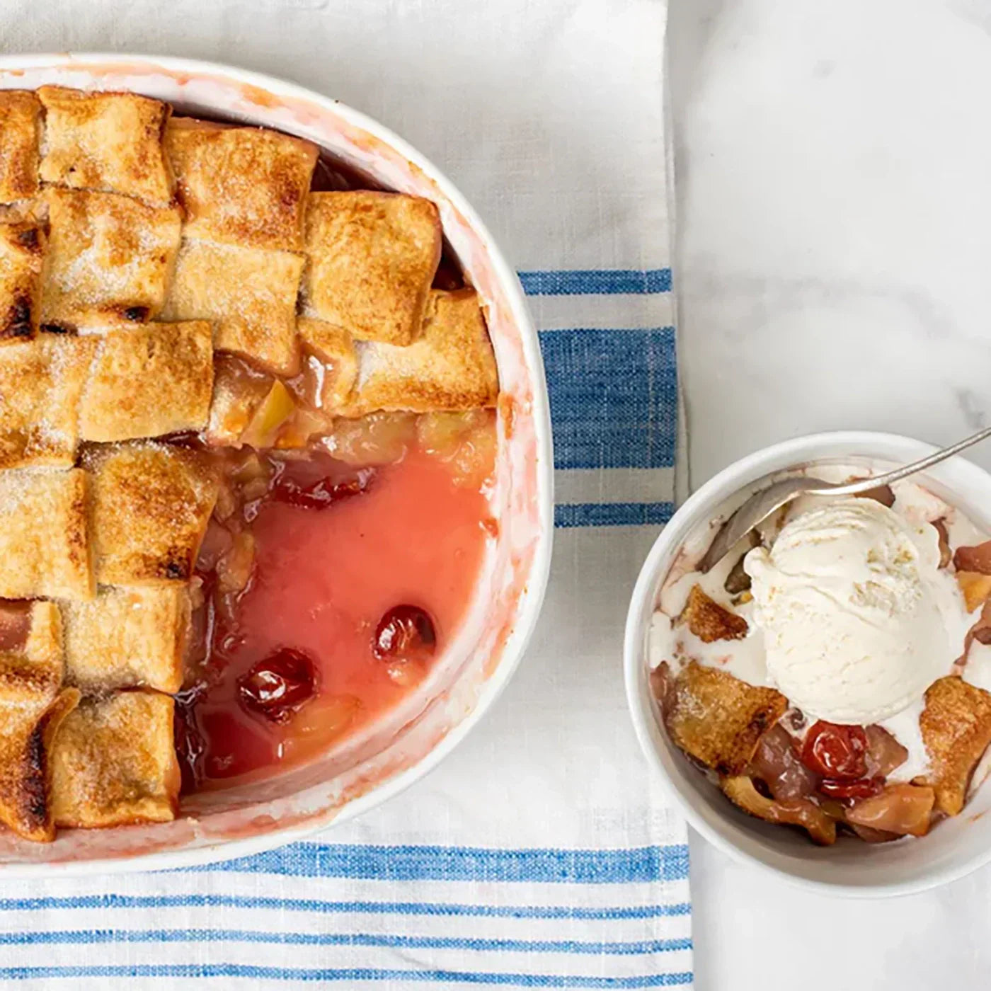 Cherry Apple Pandowdy