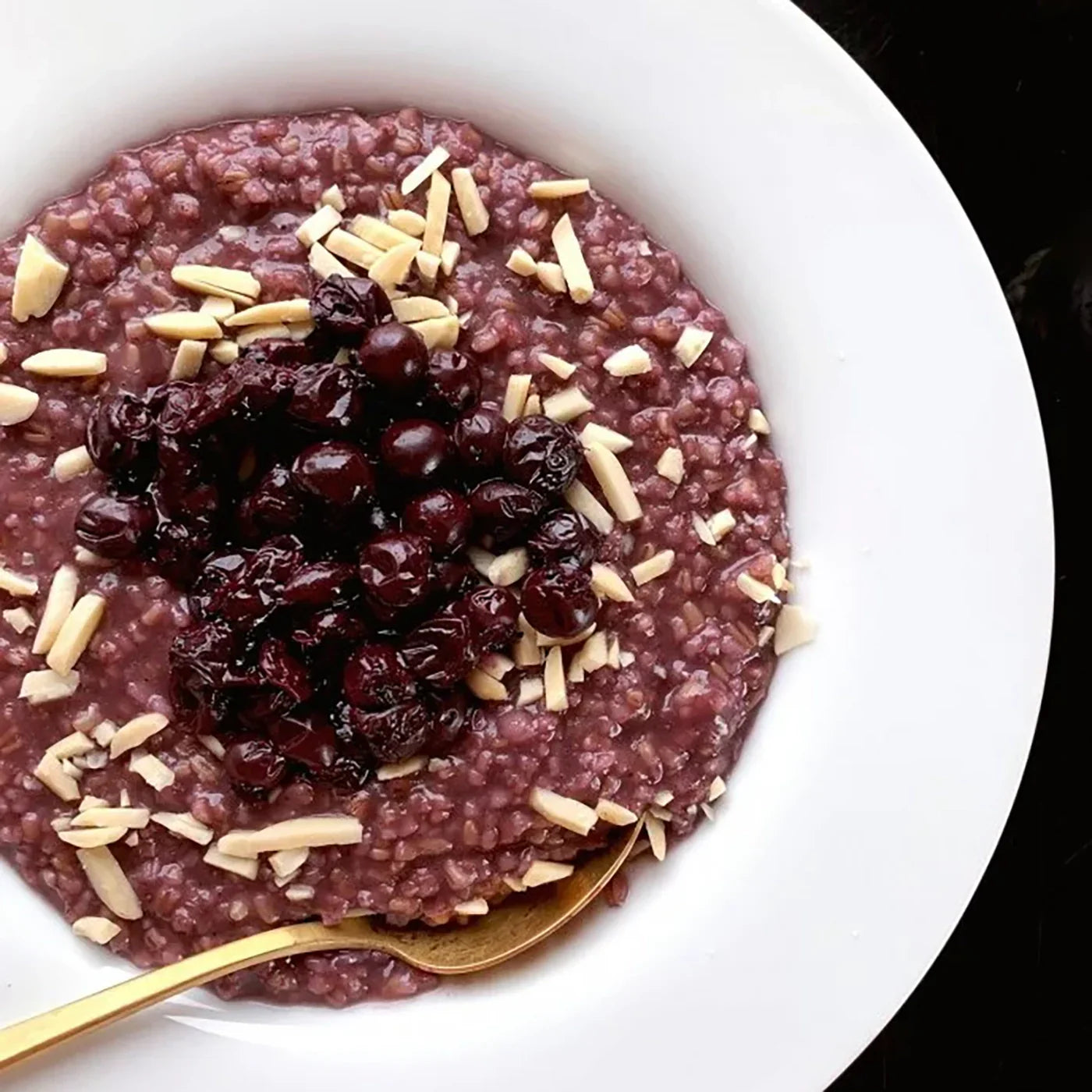 Blueberry Steel Cut Oats