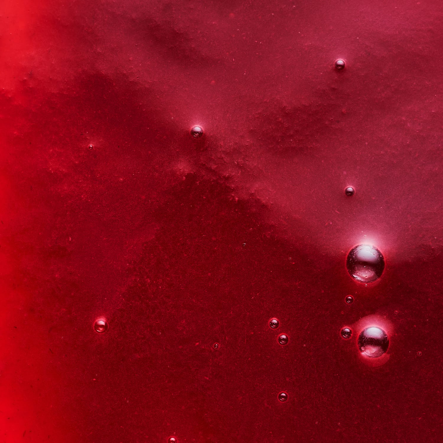 Aseptic puree close up shot 