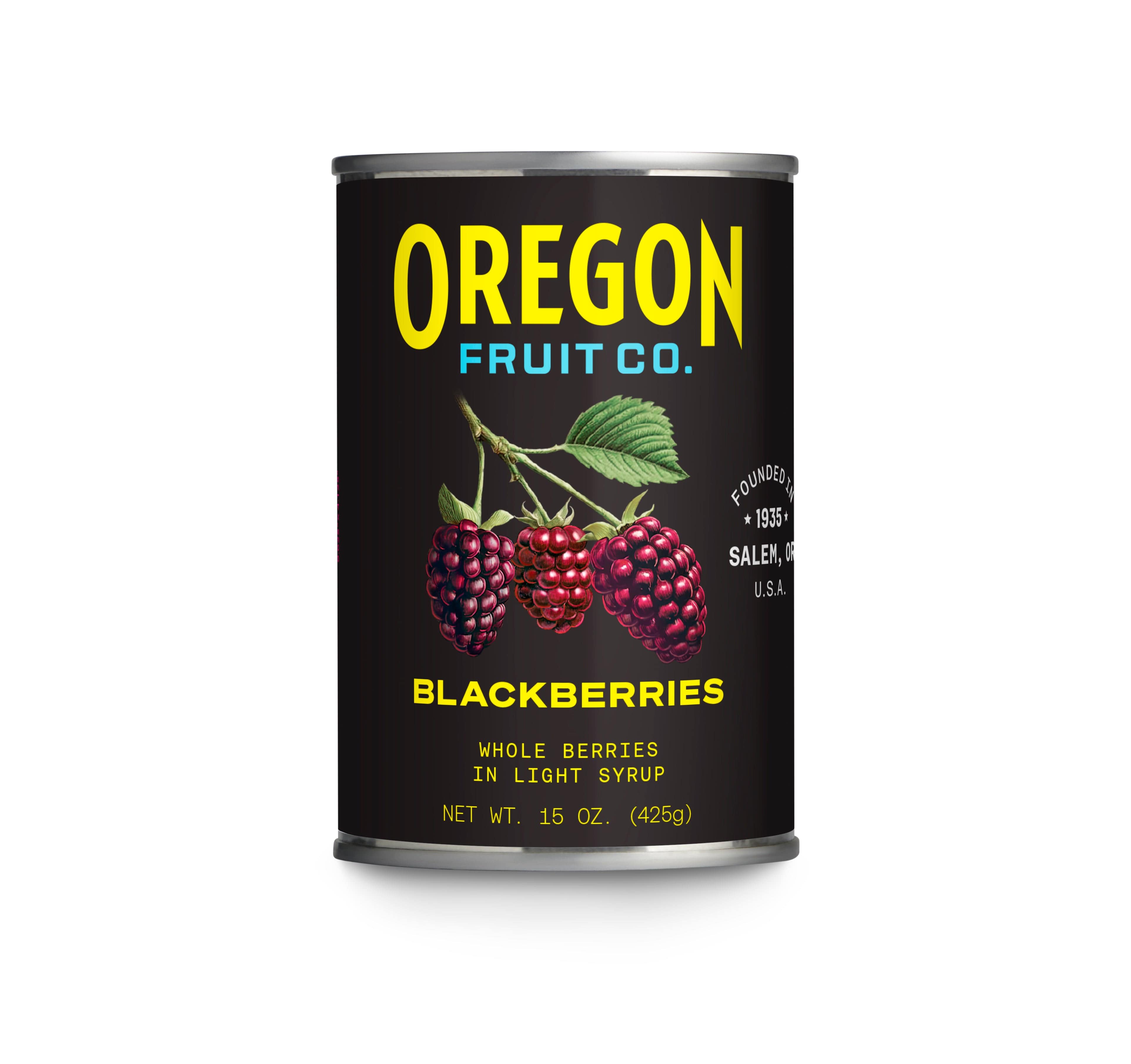 Blackberries In Light Syrup