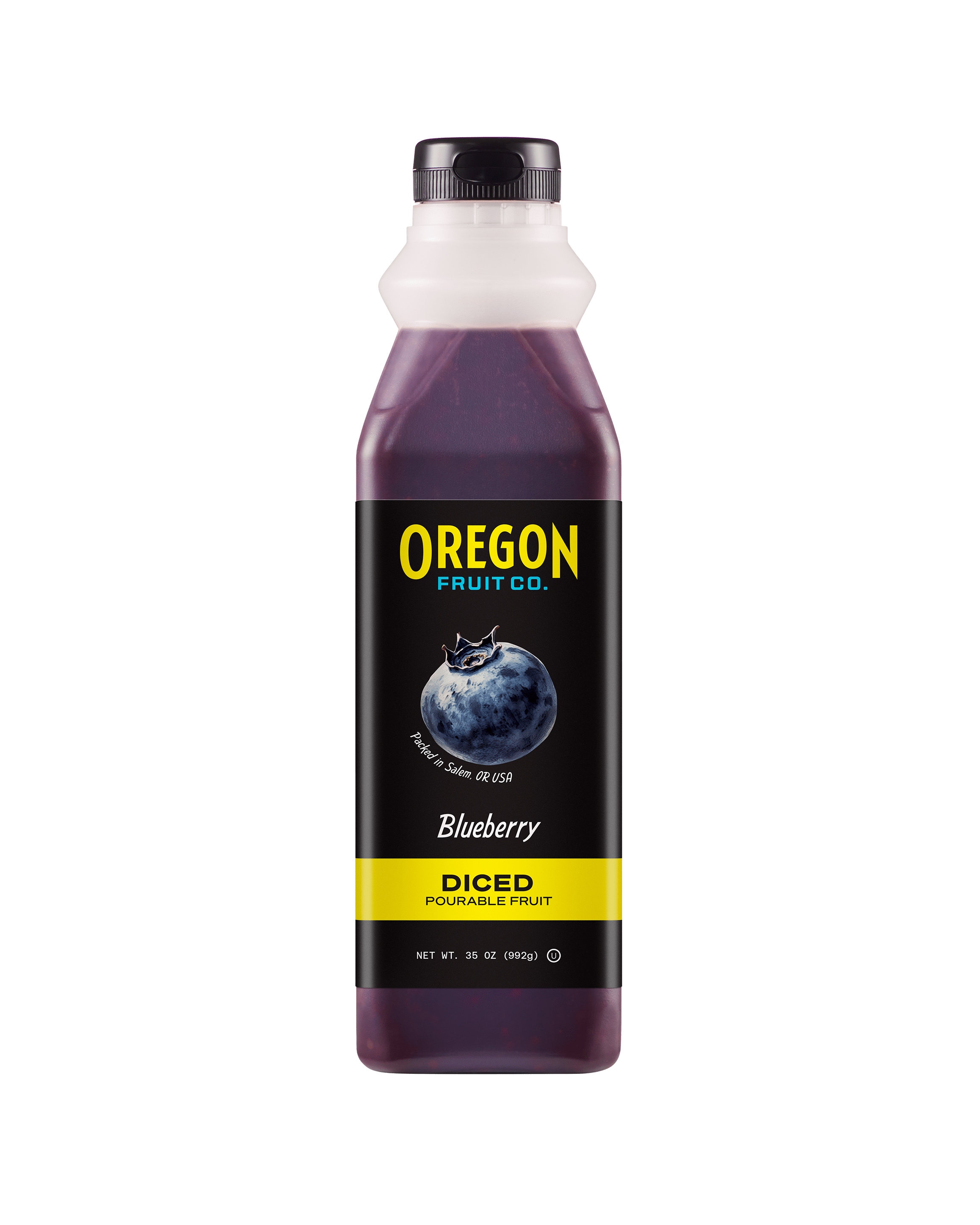 Diced Blueberry Pourable Fruit