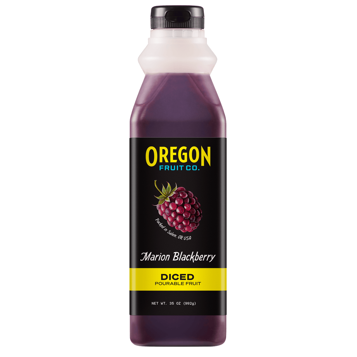 Marion Blackberry Diced Pourable Fruit - Frozen