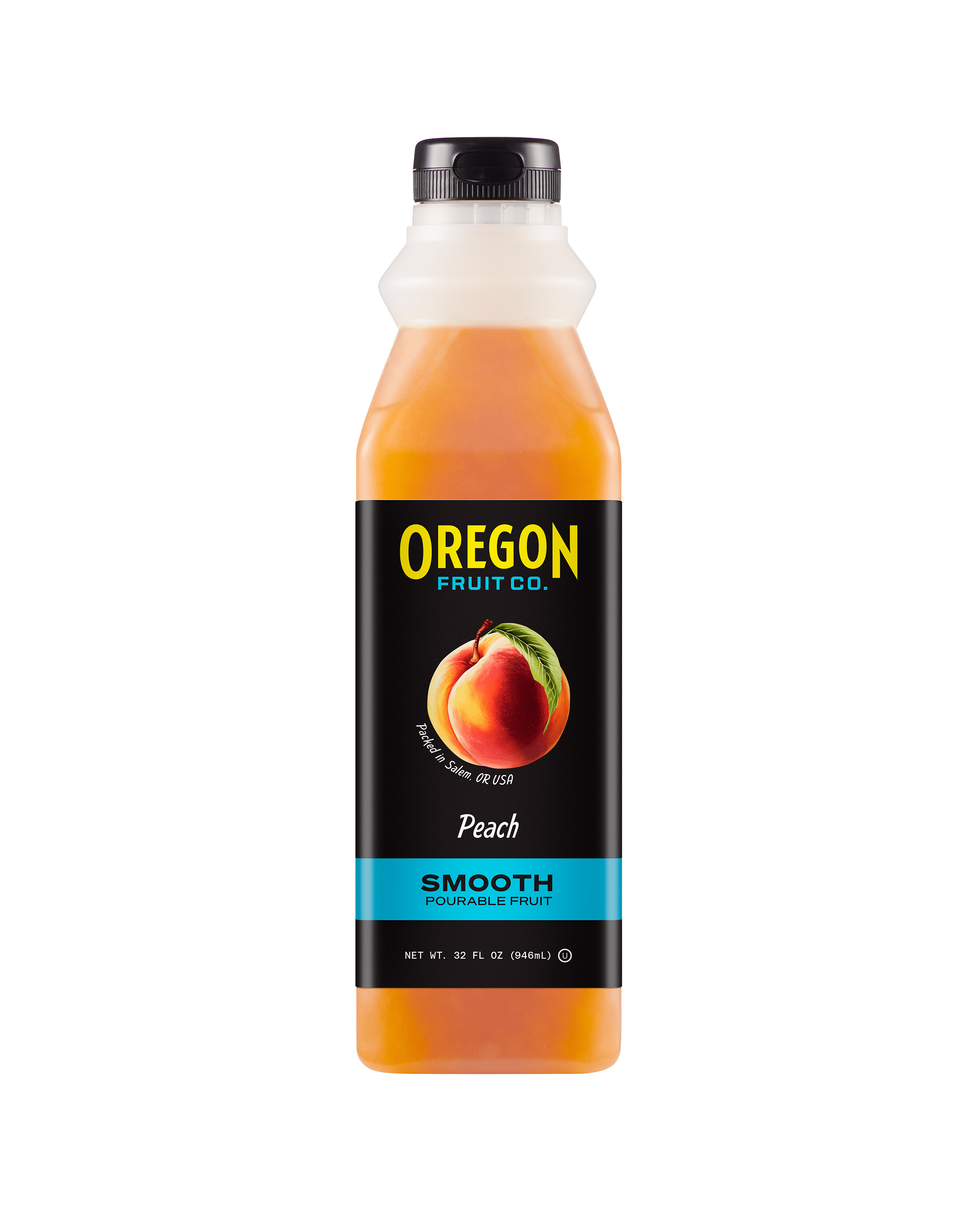 Peach Smooth Pourable Fruit - Frozen